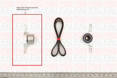 FAI AUTOPARTS tbk35 -  Комплект ремня ГРМ